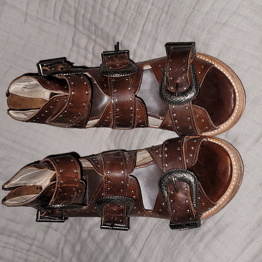 Freebird Violet Boot Heels